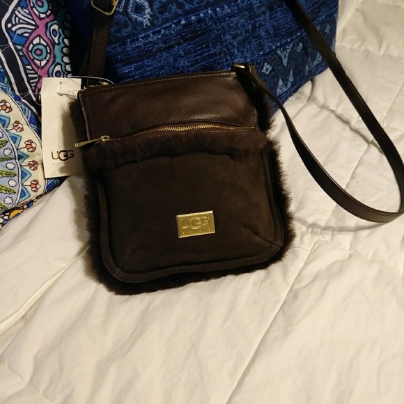 UGG Handbags - UGG Suede Crossover Bag